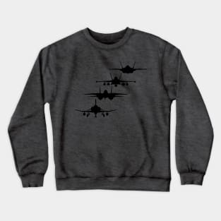 Navy Fighter Jets Crewneck Sweatshirt